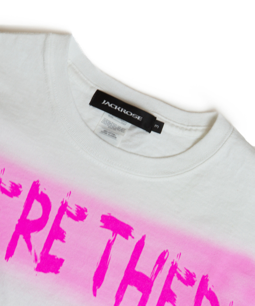 JACKROSE（ジャックローズ）の「JE・スプレーロゴTシャツ（Tシャツ/カットソー・メンズ・ピンク/グリーン・M/L）」の10枚目の写真