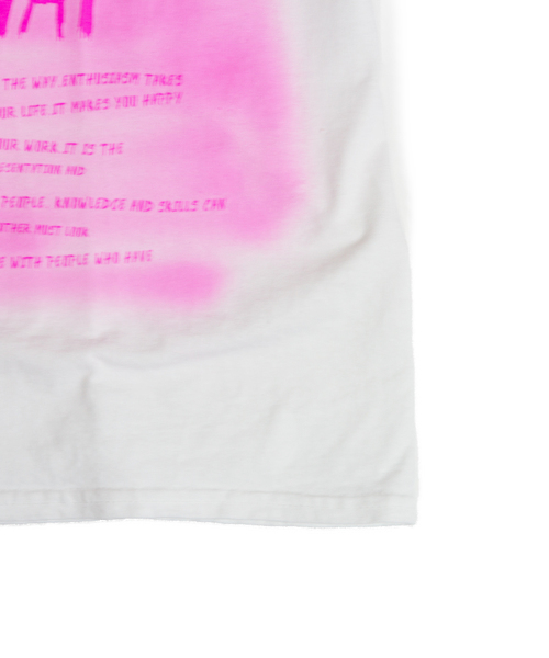 JACKROSE（ジャックローズ）の「JE・スプレーロゴTシャツ（Tシャツ/カットソー・メンズ・ピンク/グリーン・M/L）」の7枚目の写真