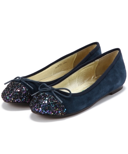 PEPITA D'ORO（ペピータドロ）の「ペピータ ドロ/P スワニー CT10#（バレエシューズ・レディース・ホワイト/ネイビー/ライトピンク/ブラック・24.5cm/23.5cm/22cm/25cm/22.5cm/24cm/21.5㎝/23cm）」の5枚目の写真