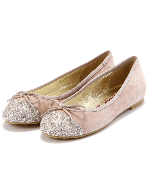 PEPITA D'ORO（ペピータドロ）の「ペピータ ドロ/P スワニー CT10#（バレエシューズ・レディース・ホワイト/ネイビー/ライトピンク/ブラック・24.5cm/23.5cm/22cm/25cm/22.5cm/24cm/21.5㎝/23cm）」の8枚目の写真