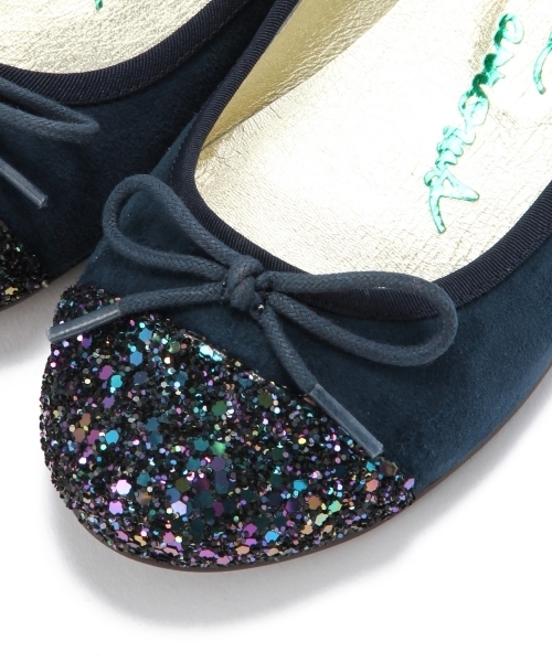 PEPITA D'ORO（ペピータドロ）の「ペピータ ドロ/P スワニー CT10#（バレエシューズ・レディース・ホワイト/ネイビー/ライトピンク/ブラック・24.5cm/23.5cm/22cm/25cm/22.5cm/24cm/21.5㎝/23cm）」の19枚目の写真