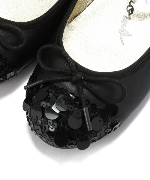 PEPITA D'ORO（ペピータドロ）の「ペピータ ドロ/P スワニー CT10#（バレエシューズ・レディース・ホワイト/ネイビー/ライトピンク/ブラック・24.5cm/23.5cm/22cm/25cm/22.5cm/24cm/21.5㎝/23cm）」の21枚目の写真