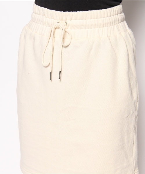 Kastane（カスタネ）の「【Kastane】スウェットミニスカート（スカート・レディース・オフホワイト・FREE）」の4枚目の写真
