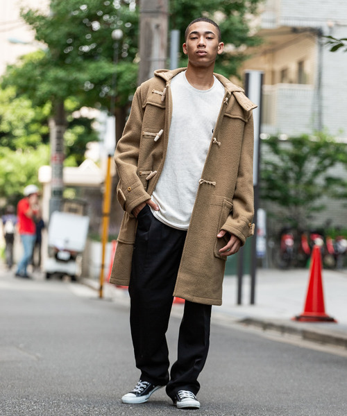 Gloverall（グローバーオール）の「GLOVERALL/グローバーオール ORIGINAL MONTY（ダッフルコート・メンズ・ベージュ/ネイビー/グレー・M/L/XL）」の20枚目の写真