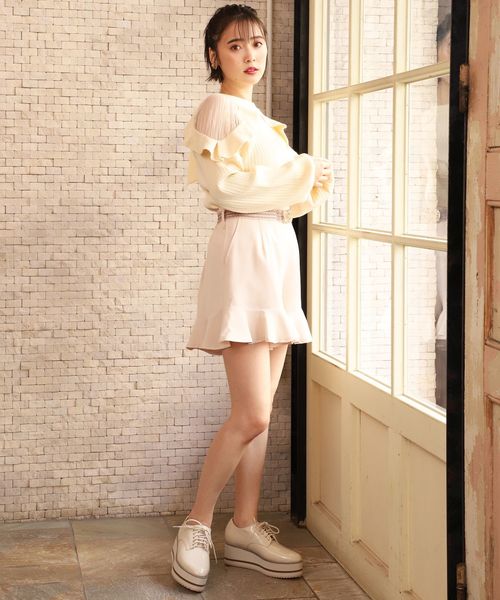 one after another NICE CLAUP（ワンアフターアナザーナイスクラップ）の「レースアップ 厚底シューズ（その他シューズ・レディース・ブラック/アイボリー/モカ・SMALL/MEDIUM/LARGE）」の18枚目の写真