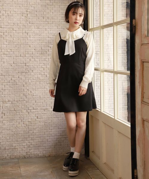 one after another NICE CLAUP（ワンアフターアナザーナイスクラップ）の「レースアップ 厚底シューズ（その他シューズ・レディース・ブラック/アイボリー/モカ・SMALL/MEDIUM/LARGE）」の11枚目の写真