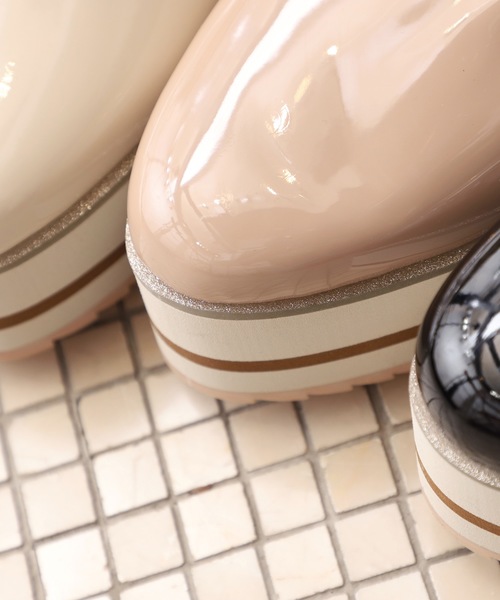 one after another NICE CLAUP（ワンアフターアナザーナイスクラップ）の「レースアップ 厚底シューズ（その他シューズ・レディース・ブラック/アイボリー/モカ・SMALL/MEDIUM/LARGE）」の9枚目の写真