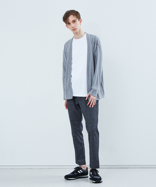ABAHOUSE GRAY(アバハウスグレイ)の「【セットアップ対応/展開店舗限定】CARREMAN Ribパンツ(その他パンツ・メンズ・チャコールグレー/ネイビー/モカ/グレー系その他・46/48/50)」の6枚目の写真