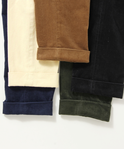 BEAMS PLUS（ビームスプラス）の「◎BEAMS PLUS / コーデュロイ 8分丈パンツ（カーゴパンツ・メンズ・ホワイト/ダークオリーブ/ネイビー/ブラック・LARGE/MEDIUM/SMALL/X-LARGE/X-SMALL）」の22枚目の写真