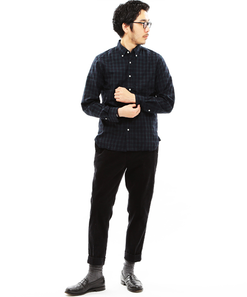 BEAMS PLUS（ビームスプラス）の「◎BEAMS PLUS / コーデュロイ 8分丈パンツ（カーゴパンツ・メンズ・ホワイト/ダークオリーブ/ネイビー/ブラック・LARGE/MEDIUM/SMALL/X-LARGE/X-SMALL）」の14枚目の写真