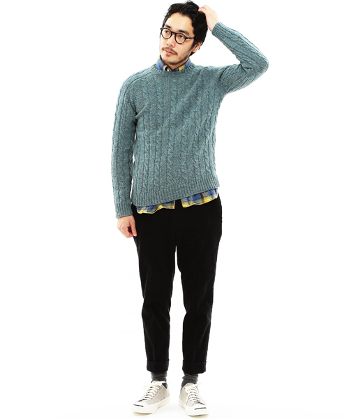 BEAMS PLUS（ビームスプラス）の「◎BEAMS PLUS / コーデュロイ 8分丈パンツ（カーゴパンツ・メンズ・ホワイト/ダークオリーブ/ネイビー/ブラック・LARGE/MEDIUM/SMALL/X-LARGE/X-SMALL）」の11枚目の写真