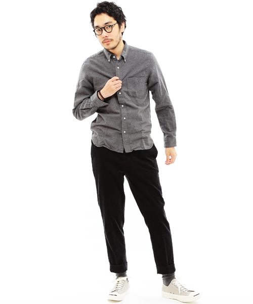 BEAMS PLUS（ビームスプラス）の「◎BEAMS PLUS / コーデュロイ 8分丈パンツ（カーゴパンツ・メンズ・ホワイト/ダークオリーブ/ネイビー/ブラック・LARGE/MEDIUM/SMALL/X-LARGE/X-SMALL）」の19枚目の写真