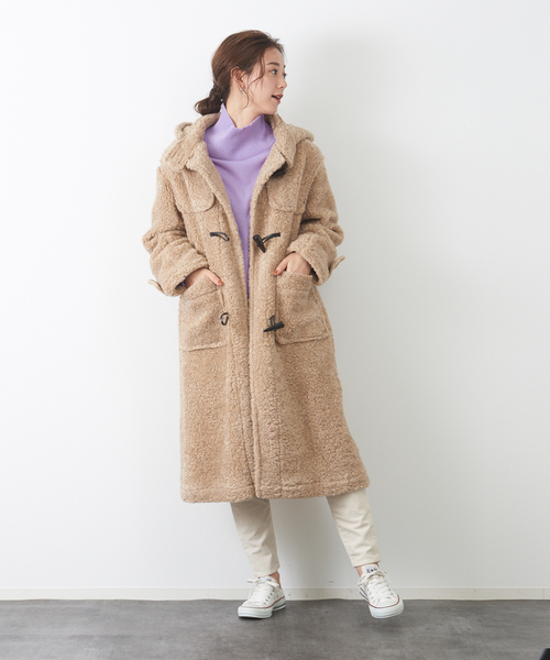 セール オーバーサイズボアダッフルコート ダッフルコート Rouge Vif ルージュヴィフ のファッション通販 Zozotown