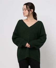 archives | 深VネックBIGプルオーバー(ニット/セーター)