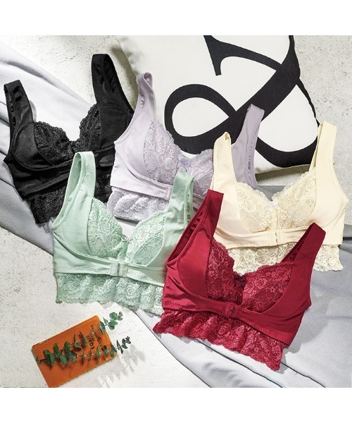 YU'NOW（ユナウ）の「美乳ナイトケアのおやすみブラ（ナイトブラ・レディース・ライトグレー/ライトブルー/スモークピンク/モカ/ブラック/アイボリー/ラベンダー/ローズ/ミント・SMALL/MEDIUM/LARGE/X-LARGE/XX-LARGE）」の10枚目の写真