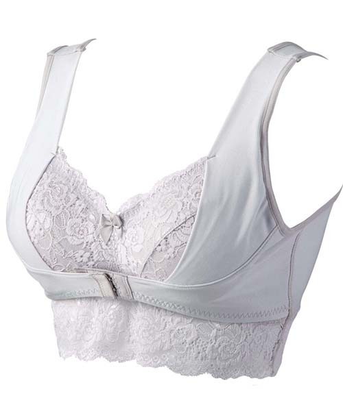 YU'NOW（ユナウ）の「美乳ナイトケアのおやすみブラ（ナイトブラ・レディース・ライトグレー/ライトブルー/スモークピンク/モカ/ブラック/アイボリー/ラベンダー/ローズ/ミント・SMALL/MEDIUM/LARGE/X-LARGE/XX-LARGE）」の19枚目の写真