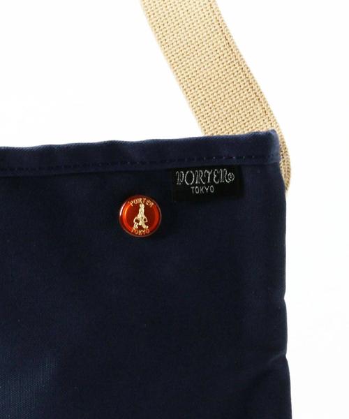 PORTER（ポーター）の「【WEB限定】 ＜PORTER（ポーター）＞ COPPI SACOCHE/バッグ（ショルダーバッグ・メンズ・ネイビー/ブラック・FREE）」の5枚目の写真