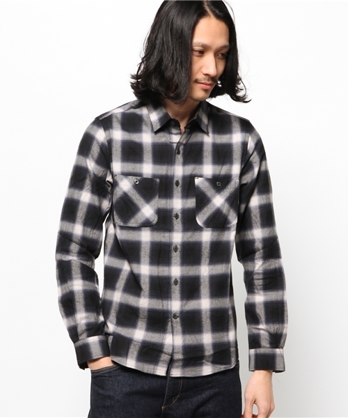 BEAUTY&YOUTH UNITED ARROWS(ビューティーアンドユースユナイテッドアローズ)の「【WEB限定】by ∴ オンブレ チェック レギュラーカラー シャツ ◆(シャツ/ブラウス・メンズ・レッド/イエロー/ケリー/ブラック・LARGE/SMALL/MEDIUM)」の19枚目の写真