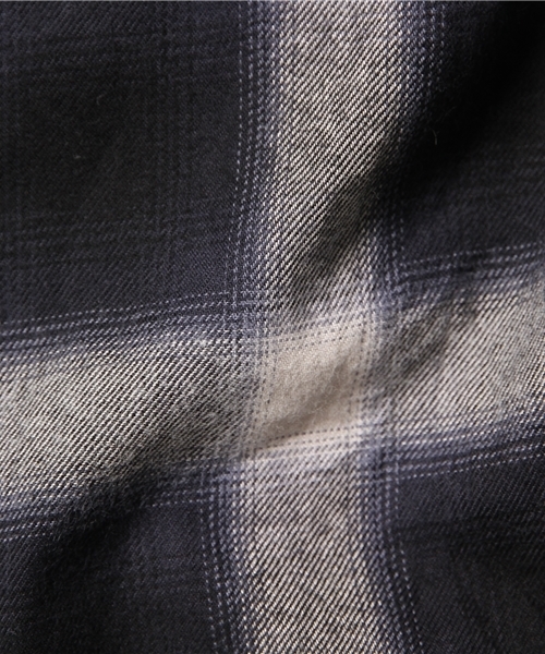 BEAUTY&YOUTH UNITED ARROWS(ビューティーアンドユースユナイテッドアローズ)の「【WEB限定】by ∴ オンブレ チェック レギュラーカラー シャツ ◆(シャツ/ブラウス・メンズ・レッド/イエロー/ケリー/ブラック・LARGE/SMALL/MEDIUM)」の20枚目の写真