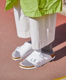 超美品⭐︎【BIRKENSTOCK】ビルケンシュトックホワイト チューリッヒ39 Birkenstock (ビルケンシュトック) ZURICH Sueade Leather WHITE