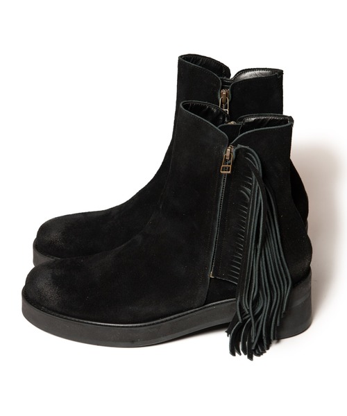 glamb(グラム)の「Fringe boots / フリンジブーツ(ブーツ・メンズ・ベージュ/ブラック/ブラウン・L/S/2/M/3/1/4)」の5枚目の写真