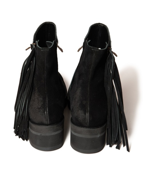 glamb(グラム)の「Fringe boots / フリンジブーツ(ブーツ・メンズ・ベージュ/ブラック/ブラウン・L/S/2/M/3/1/4)」の6枚目の写真