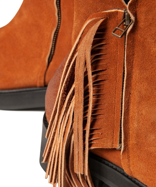 glamb(グラム)の「Fringe boots / フリンジブーツ(ブーツ・メンズ・ベージュ/ブラック/ブラウン・L/S/2/M/3/1/4)」の11枚目の写真