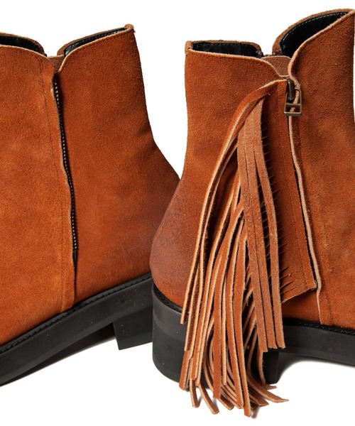 glamb(グラム)の「Fringe boots / フリンジブーツ(ブーツ・メンズ・ベージュ/ブラック/ブラウン・L/S/2/M/3/1/4)」の12枚目の写真