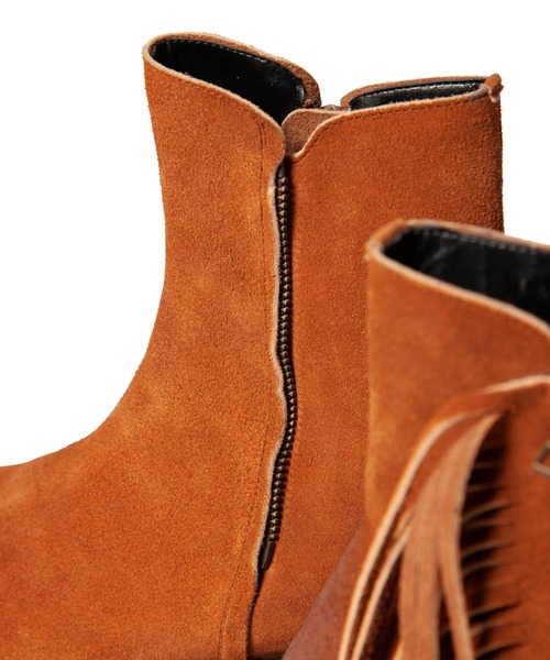 glamb(グラム)の「Fringe boots / フリンジブーツ(ブーツ・メンズ・ベージュ/ブラック/ブラウン・L/S/2/M/3/1/4)」の14枚目の写真