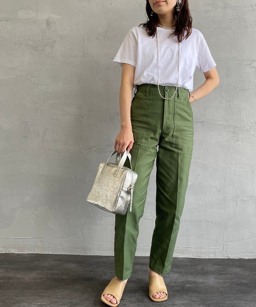 HANES（ヘインズ）の「[HANES/ヘインズ] 2P ジャパンフィットクルーネックパックTシャツ（Tシャツ/カットソー・レディース・ホワイト・S/M/L）」の13枚目の写真