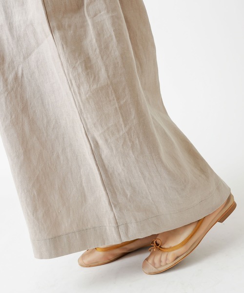 PUAL CE CIN（ピュアルセシン）の「ワイドサスペンダーパンツ（その他パンツ・レディース・ブラック/ベージュ・FREE）」の12枚目の写真