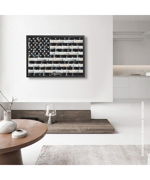 小物 APPLEBUM Black Stars and Stripes Poster APPLEBUM（アップルバム）の「