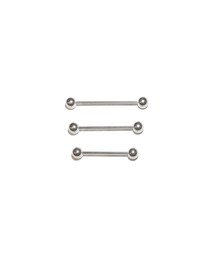 MORPH（モルフ）の「MORPH モルフ バーベルボディーピアス 16ゲージ 20mm～28mm（ピアス（片耳用））」