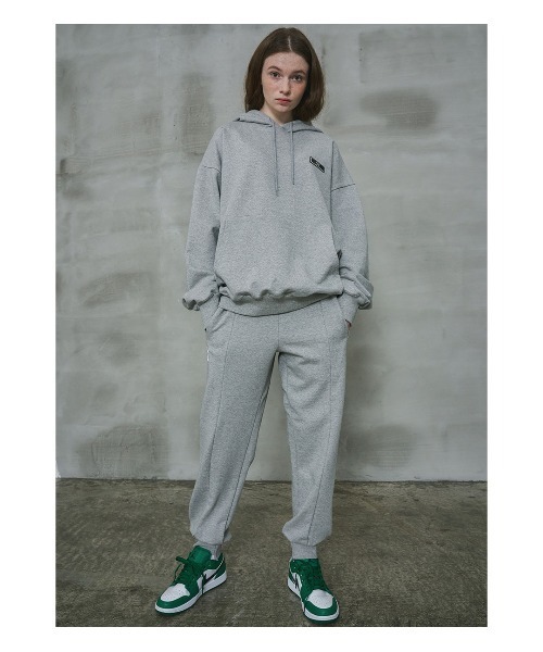 OY(オーワイ)の「『OY/オーワイ』BASIC LOGO HOODIE/ベーシック ロゴ フーディー/プルオーバーパーカー(パーカー・メンズ・ホワイト/ブラック/グレー/ライトグレー/カーキ/ブルー・FREE)」の9枚目の写真