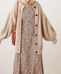 natural couture | ぽわんスリーブ2WAYカーデ(ニット/セーター)