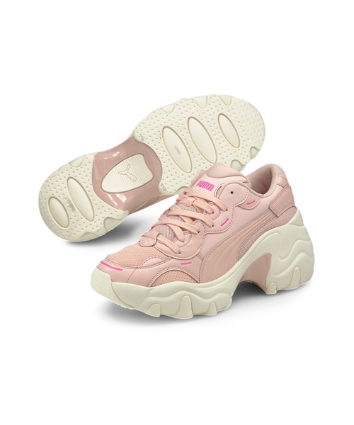 PUMA プーマ　ウィメンズ フィロックス トーナルスニーカー　ベージュ PUMA PHLOX TONAL WNS PUMA WHITE（プーマ フィロックス