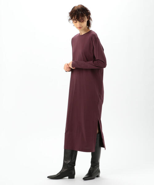 Aton Suvin 60 2 Longsleeve クルーネックロングワンピース ワンピース Tomorrowland トゥモローランド のファッション通販 Zozotown