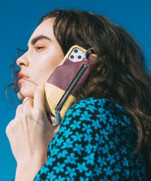 ajew（エジュー）の「ajew/エジュー/【ひも付き】 バイカラー iPhone 11Pro（X Xs共通対応サイズ）（スマホケース/カバー・メンズ）」