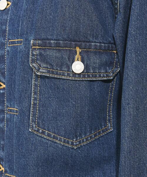 BEAUTY&YOUTH UNITED ARROWS（ビューティーアンドユースユナイテッドアローズ）の「BY∴ TRADITIONAL デニムジャケット（デニムジャケット・レディース・コバルトブルー・36/38）」の10枚目の写真