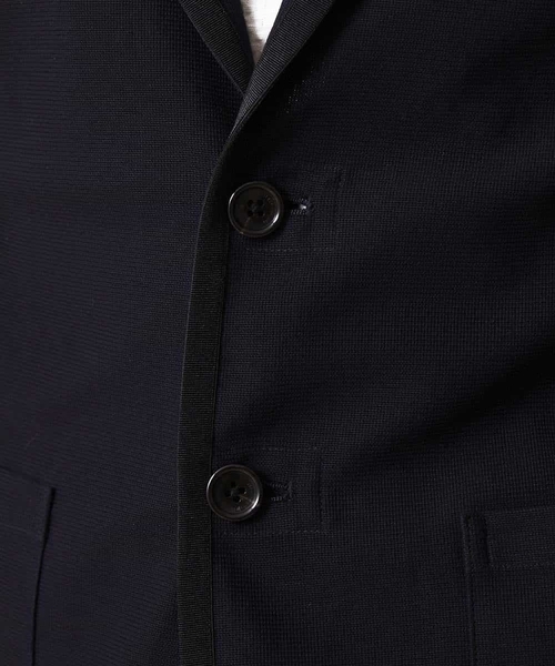 MICHEL KLEIN HOMME   （ミッシェルクランオム）の「カーディガンジャケット（ミラノラッセル）（テーラードジャケット・メンズ・ネイビー/ベージュ・48/46/51）」の9枚目の写真