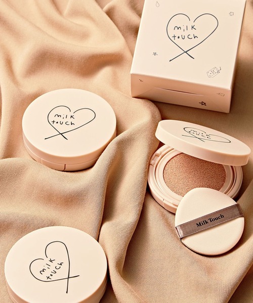 Milk Touch（ミルクタッチ）の「ロングラスティングベルベット光彩クッション（ファンデーション・レディース・23ミディアムベージュ/21ライトベージュ/N03 Medium Beige/N01 Pure Beige/N02 Light Beige・FREE）」の19枚目の写真