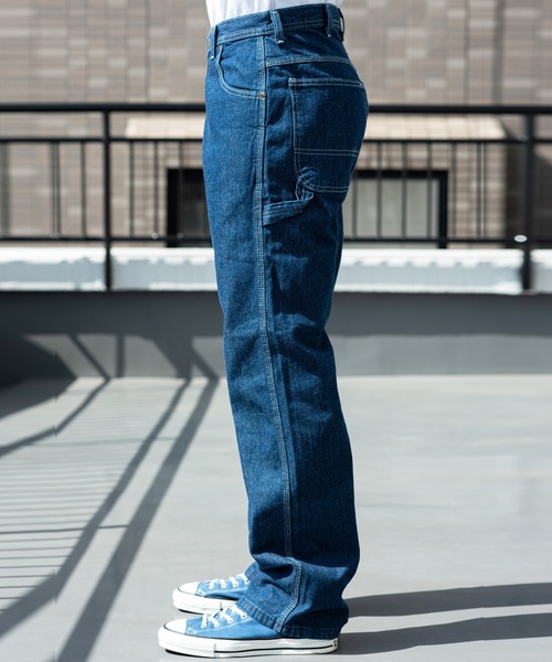 でデニムダンガリー　ジーンズ KEY（キイ）の「KEY デニムダンガリー（デニムパンツ）」 - WEAR