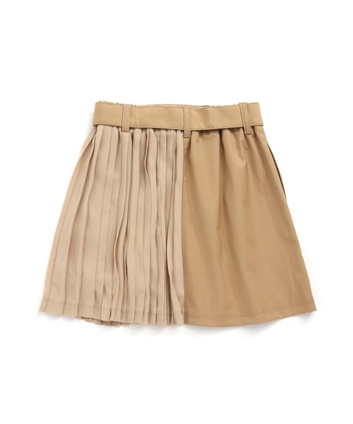 JENNI love(ジェニィラブ)の「ベルト付きトレンチ風スカート(スカート・キッズ・ブラック/ベージュ・130cm/140cm/150cm/160cm)」の13枚目の写真