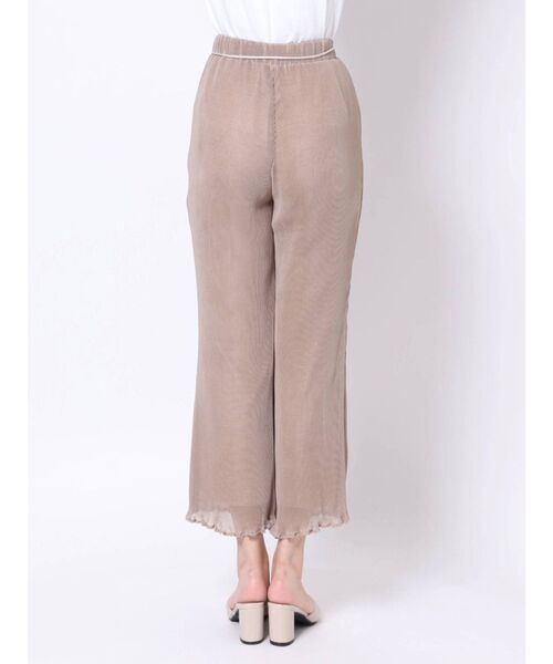 MERCURYDUO（マーキュリーデュオ）の「シアーワッシャープリーツパンツ（その他パンツ・レディース・アイボリー/ベージュ・FREE）」の15枚目の写真