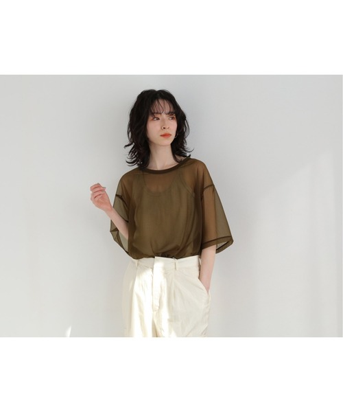 「FRAMeWORK」 スウェットカットソー FREE ベージュ レディース FRAMeWORK 「FRAMeWORK」 スウェットカットソー FREE ベージュ
