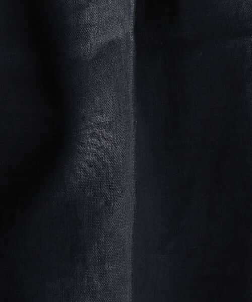 SHIPS(シップス)の「【WEB限定】SHIPS: リラックスフィット リネン アンクル イージー パンツ(スラックス・メンズ・ダークグレー/ナチュラル/グリーン/カーキ/ライトブルー/コバルトブルー・SMALL/MEDIUM/LARGE/X-LARGE)」の9枚目の写真