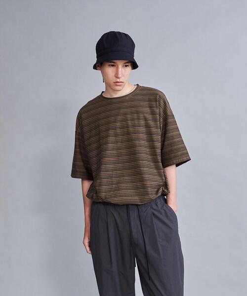 Steven Alan×Sunspel oversized border Tee Steven Alan（スティーブンアラン）の「＜SUNSPEL × Steven Alan