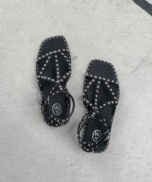 ASH（アッシュ）の「【MAMBA】BL スタッズサンダル（サンダル・レディース・ブラック・38/39/35/36/37）」の6枚目の写真