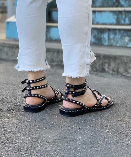 ASH（アッシュ）の「【MAMBA】BL スタッズサンダル（サンダル・レディース・ブラック・38/39/35/36/37）」の7枚目の写真