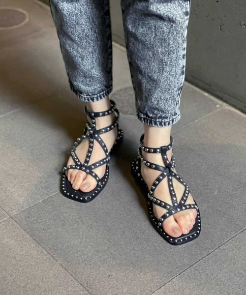 ASH（アッシュ）の「【MAMBA】BL スタッズサンダル（サンダル・レディース・ブラック・38/39/35/36/37）」の12枚目の写真